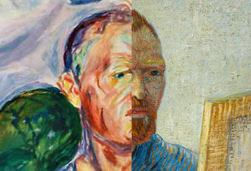 Munch: Van Gogh﻿ in the Van Gogh Museum in Amsterdam